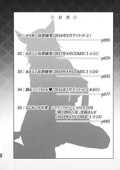 Amaete Kouki Jou Koto