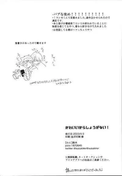 Kawaīkara shōganai!