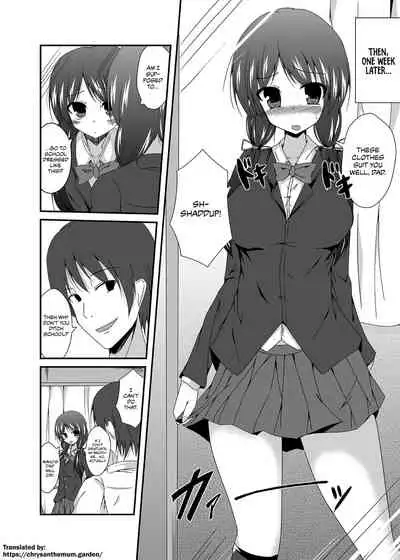 Didn't you say you wanted to see your grandchild's face, dad?