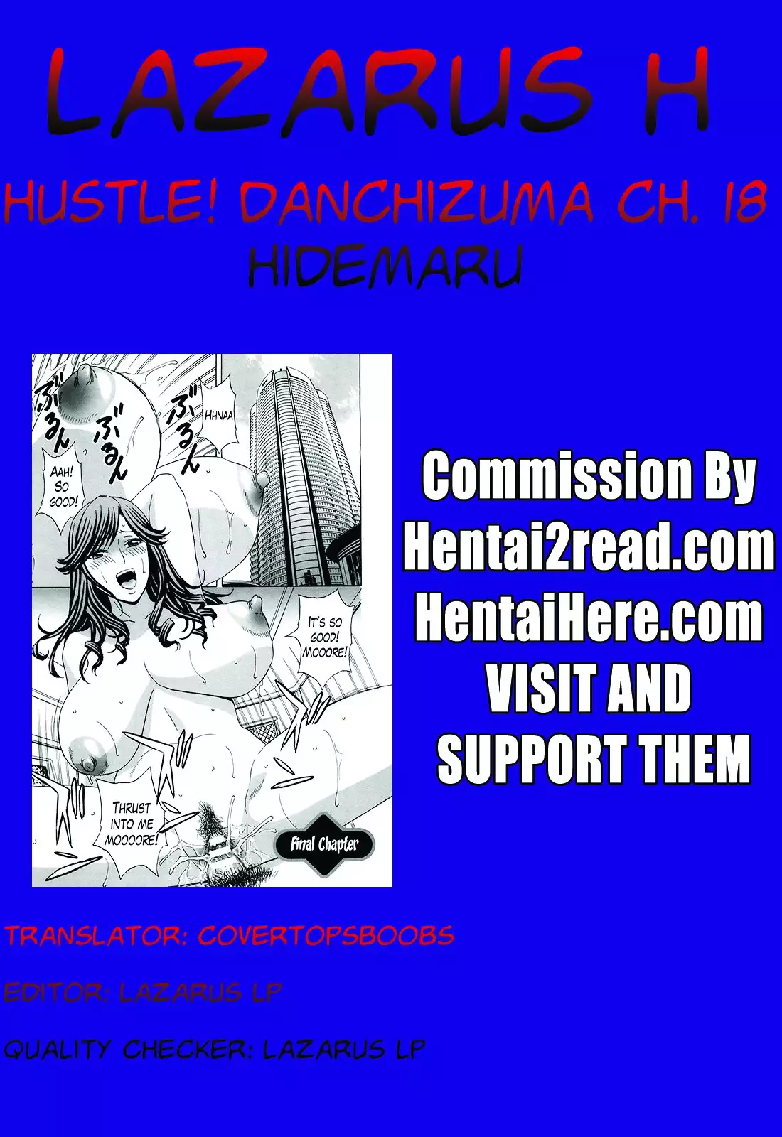 Hustle! Danchizuma Ch. 1-18 END
