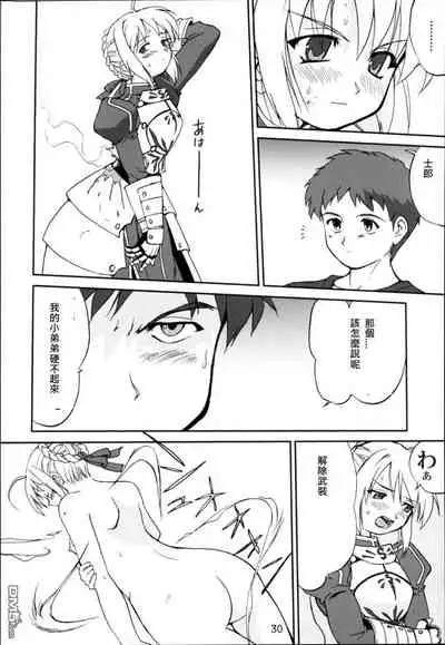 (C66) [Takotsuboya (TK)] King Arthur (Fate/stay night)(chinese)