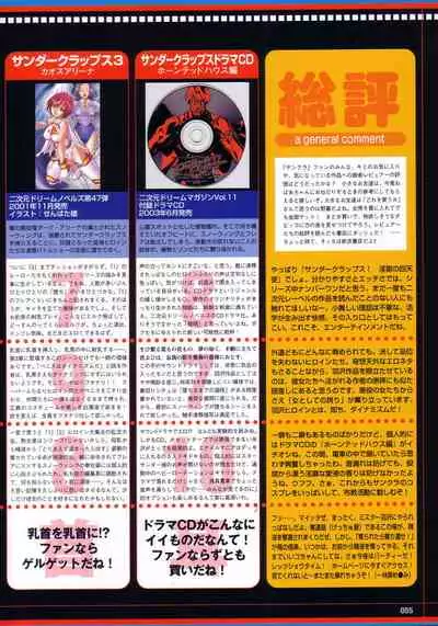 Thunder Claps! Visual Fan Book + Trading Card Art