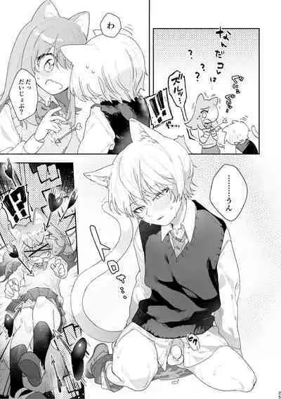 [pink carrot (usachanGET)] ♂ ga Uke. Neko-chan x Neko-kun [Digital]