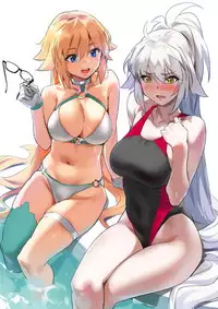 (COMIC1☆14) [OrangeMaru (YD)] Summer Lesson (Fate/Grand Order) [Chinese] [洨五組]