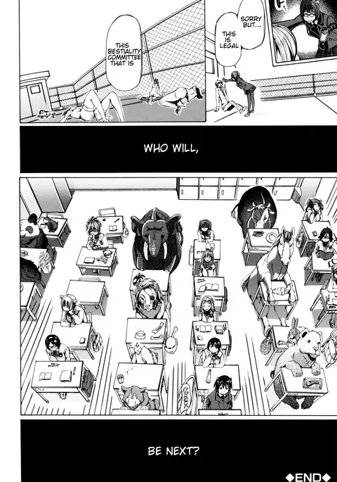 Juukan Kyoushitsu - Bestiality Classroom Ch. 1-4