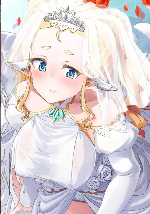 yokusei ni nureru elf no himegimi