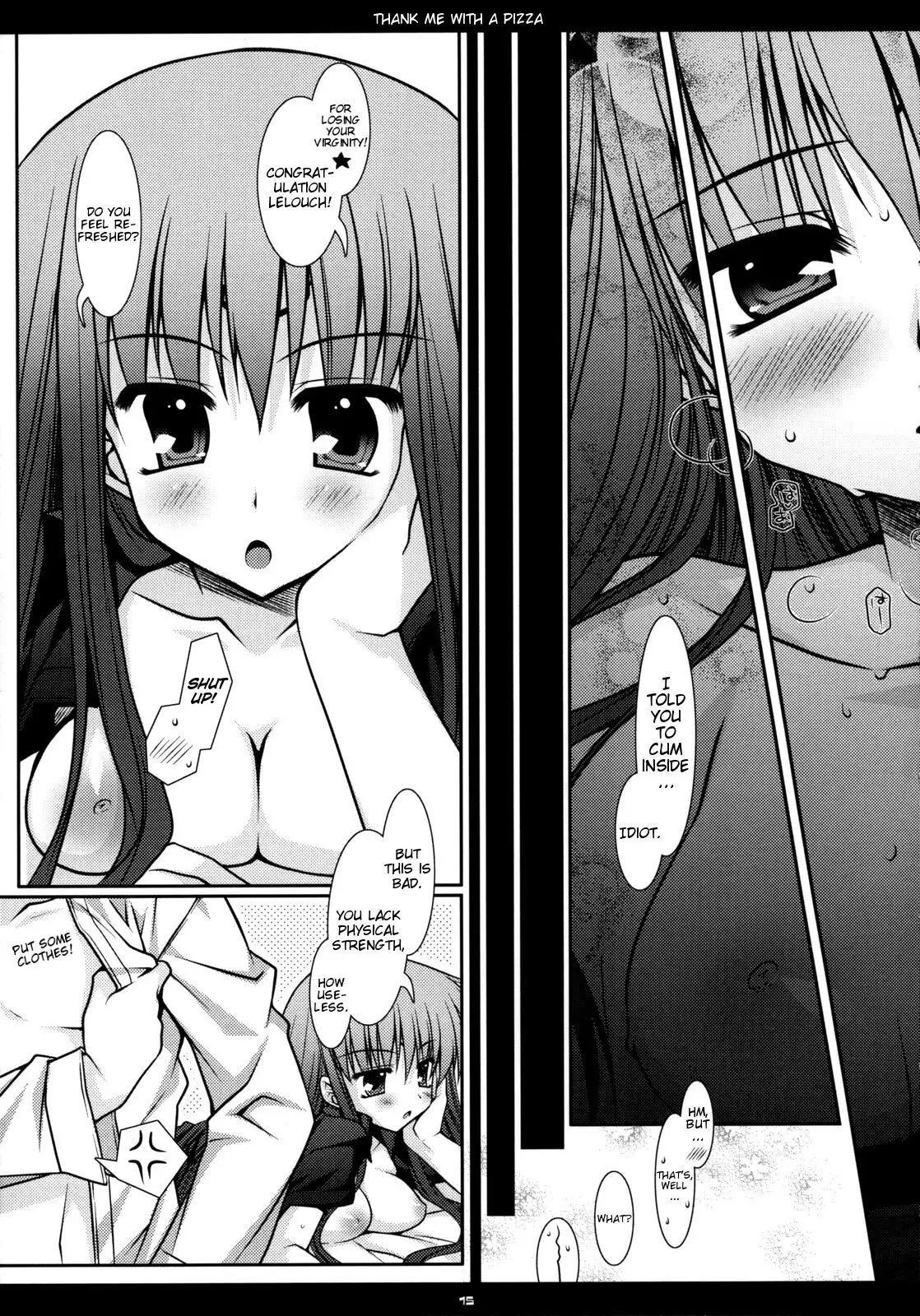 Orei wa Pizza de | Thank me with a pizza