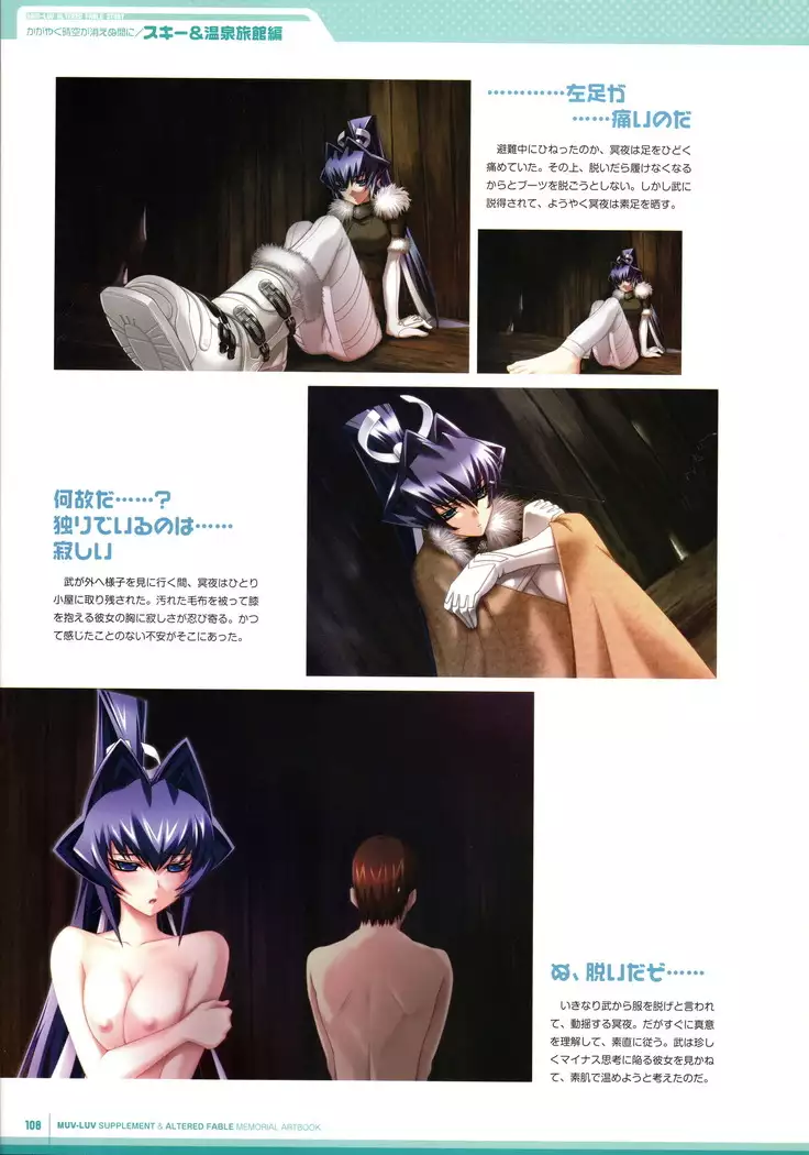 Muv-Luv Supplement & Altered Fable Memorial Art Book