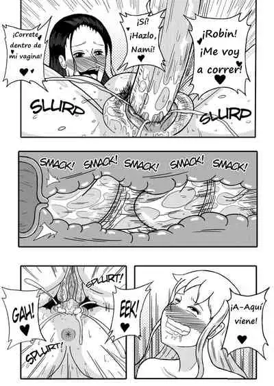 Robin x Nami: Reunión en el Thousand Sunny Spanish] Reyfollador