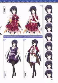 Kimi wo Aogi Otome wa Hime ni Visual Fan Book