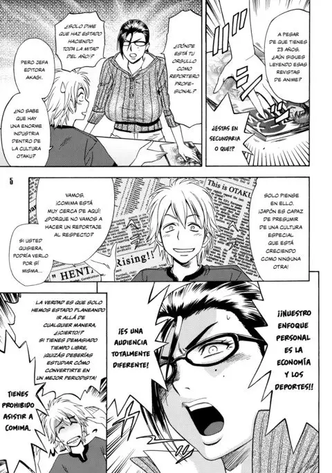 Bijin Henshuu-chou no Himitsu Hermosa Jefa Editora - Reporte Secreto