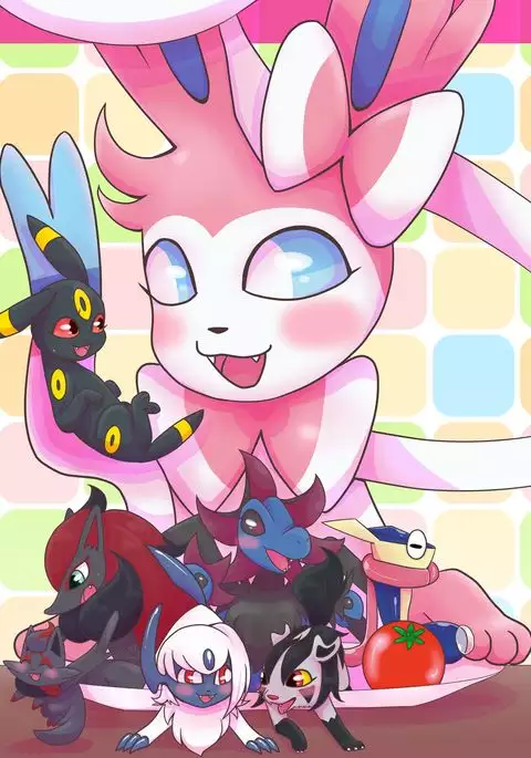 Yarichinphia no Aku Type Viking! | ¡El loco y sexy buffet tipo-siniestro de Sylveon!