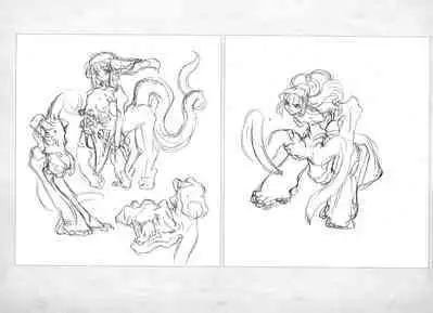 ALICESOFT ORION SCRIBBLES with CROQUIS ULTIMATE EDITION VOL.3 織音計画特別版 ラフ画集