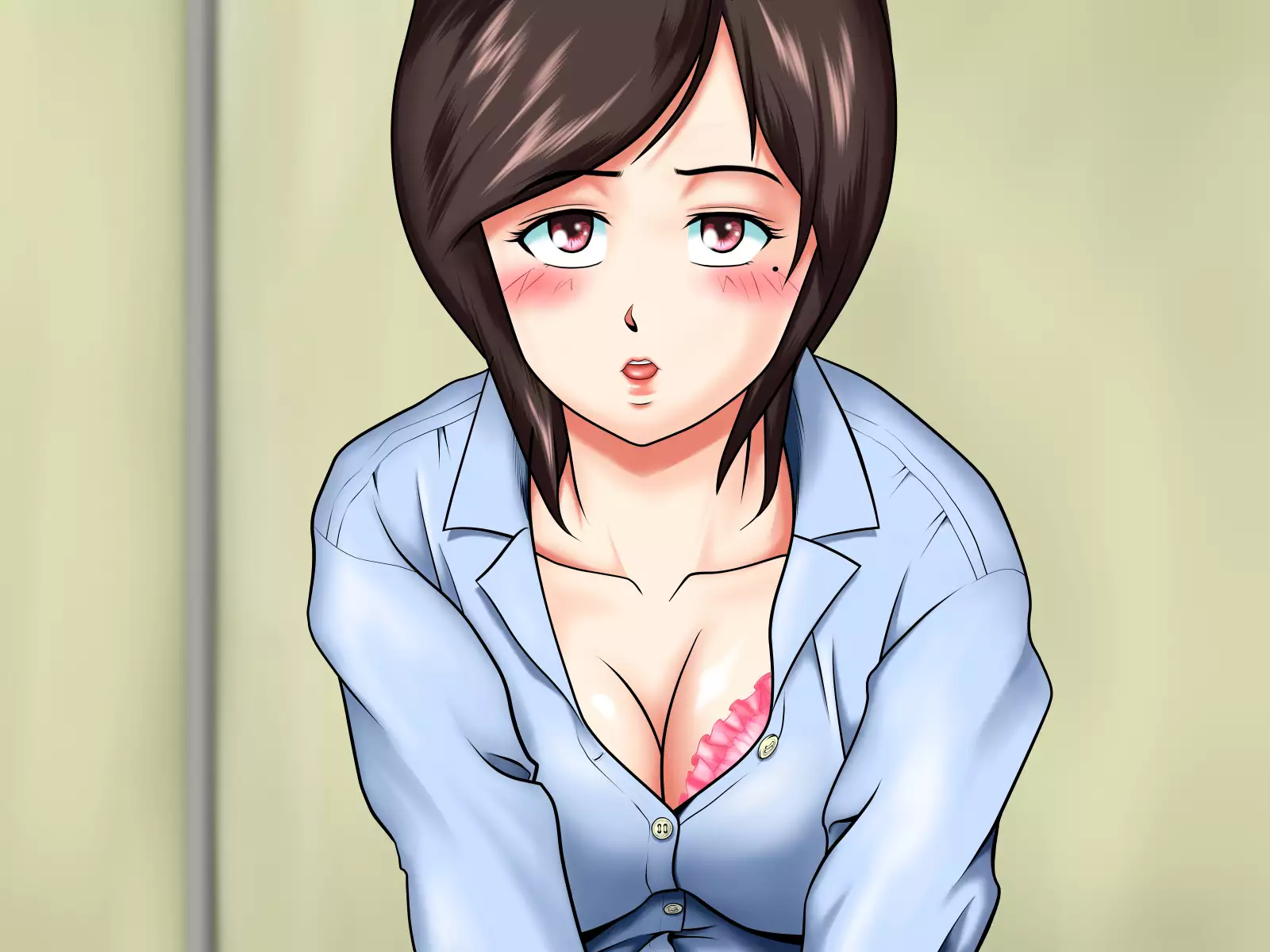 Sabishi Nizuma wa Seiyoku no Tsuyoi Otoko ga o Suki?