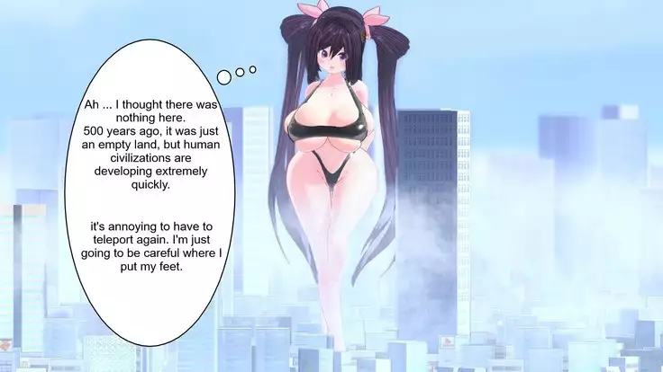 Ariane Giantess stroll