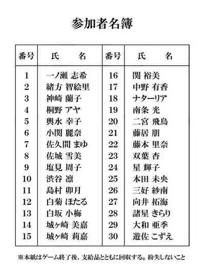 Deremasu Battle Royale