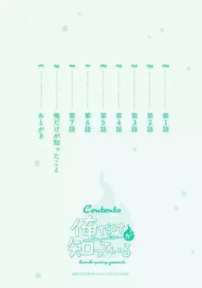 Ore dake ga Shitte iru