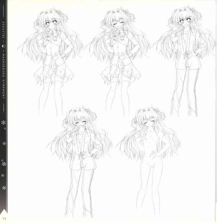 Mashiro-Iro Symphony illustration art book