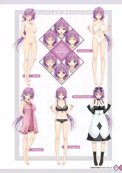 Kanojo x Kanojo x Kanojo Happoubi Jin Artworks