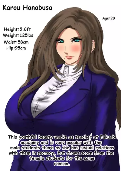 [Fukuraminto] Nikubou Kyoushi Hanabusa Dai 1 Shou [English] [Digital]