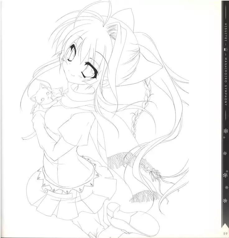 Mashiro-Iro Symphony illustration art book