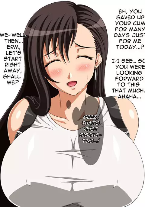 Soap-Girl Tifa and Flirting