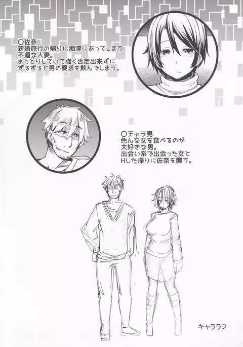 Yakou Bus de Chikan Sarete Netorareta Tsuma