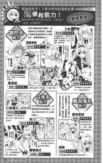 To LOVE-Ru Darkness: Rakuen Keikaku Guide Book Trouble Mania
