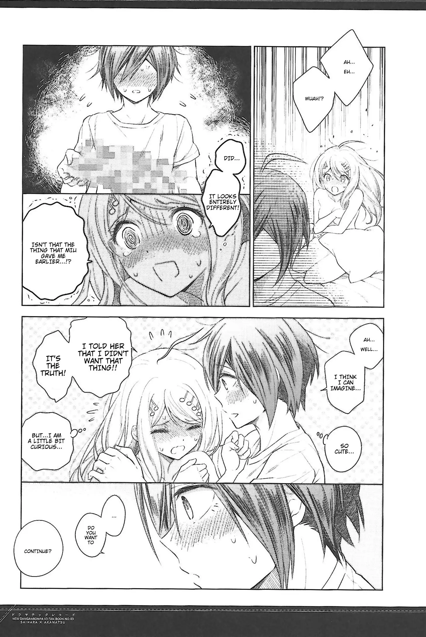 Drama Record/New DanganRonpa V3 Saihara & Akamatsu