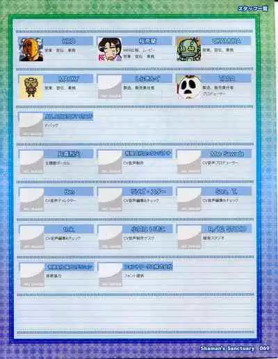 Shaman's Sanctuary -Miko no Seiiki- Booklet Manual