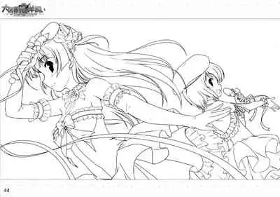 [August] Daitoshokan no Hitsujikai ～dreamimg Sheep～ Event CG Lineartbook [bekkankou]