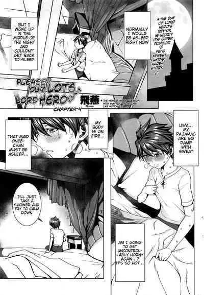 Ippai Itte ne, Yuusha-sama | Please Cum Lots ♪ Lord Hero ♥