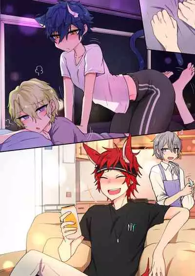 [そなちね] 発情期メス堕ちねこジュンにゃん❤ (あんさんぶるスターズ!)