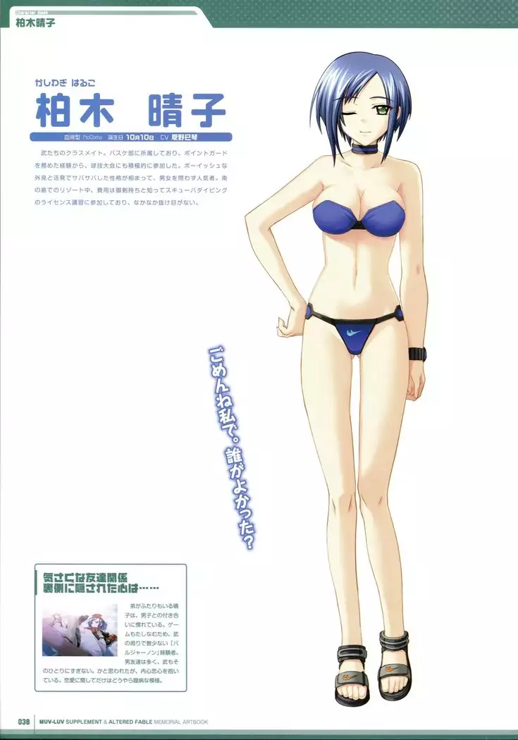 Muv-Luv Supplement & Altered Fable Memorial Art Book