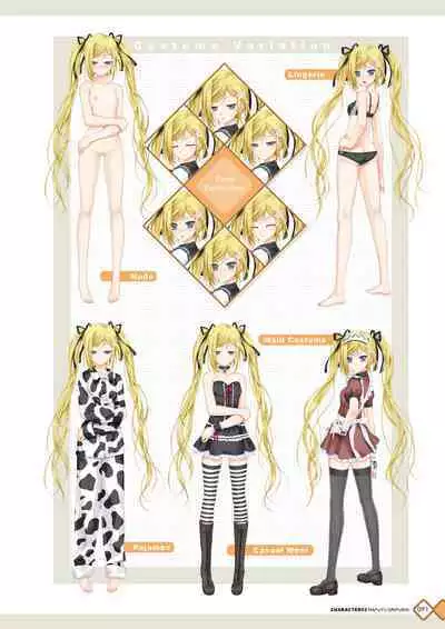 Kanojo x Kanojo x Kanojo Happoubi Jin Artworks