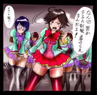 Forced Crossdress Academy - School Hero Modified into a Slut