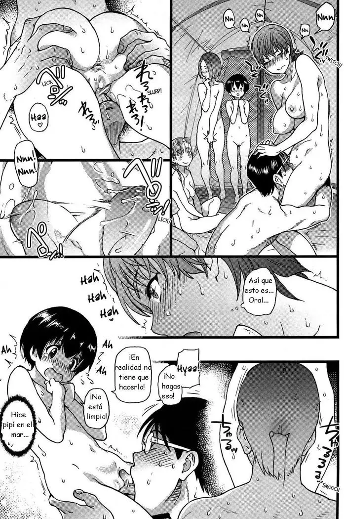 Nudist Beach ni Syuugaku Ryokoude!! - In school trip to the nudist beach!! | ¡Viaje de estudios a la playa nudista!