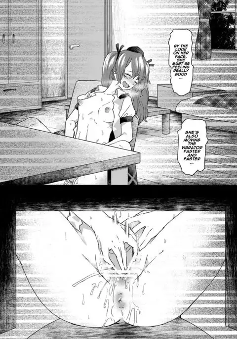 Secretly filming!! Hatate Himekaidou is playing with herself!!