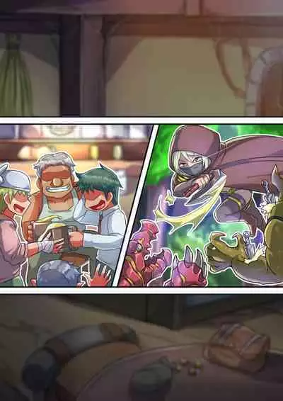 [Hagurumarokuro (Silver Radish)] Isekai no otokonokoto xx [Textless]