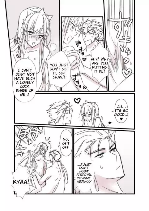 FGO Medb-chan, Cu Chulainn no Are o Zessan Suru