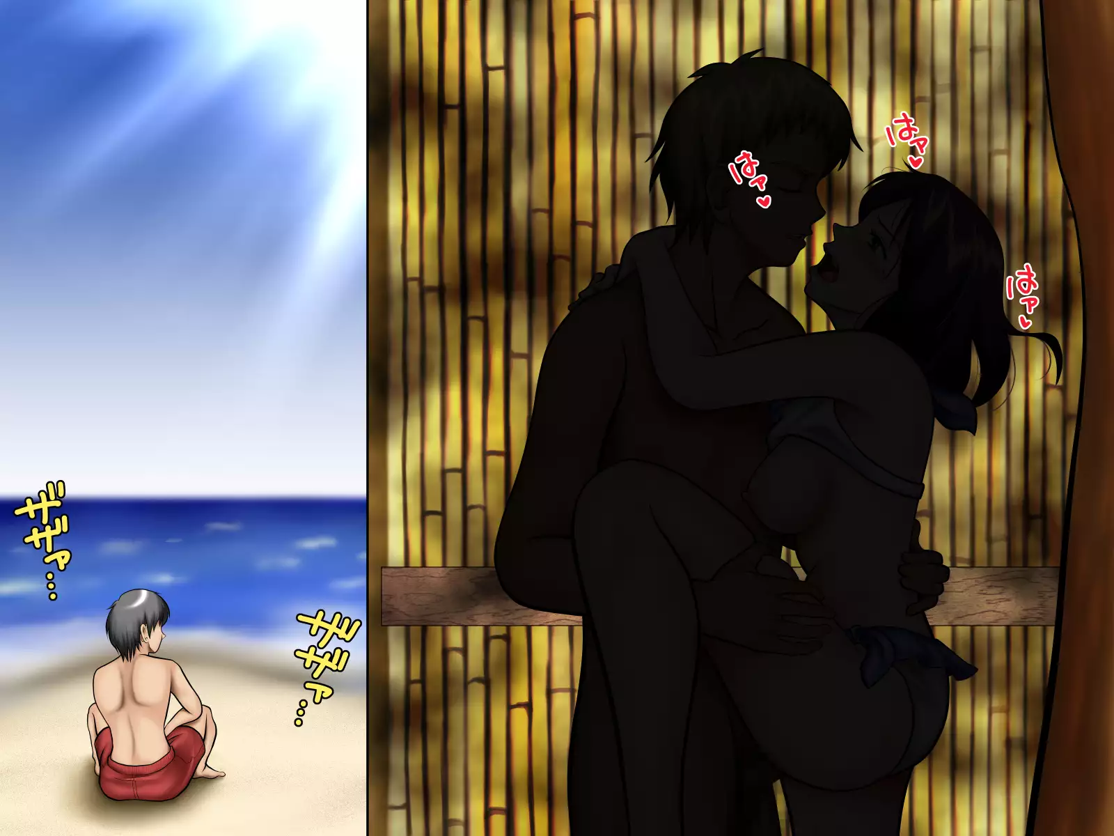 Sabishi Nizuma wa Seiyoku no Tsuyoi Otoko ga o Suki?