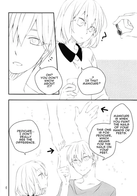 Pedicure Time english mafy