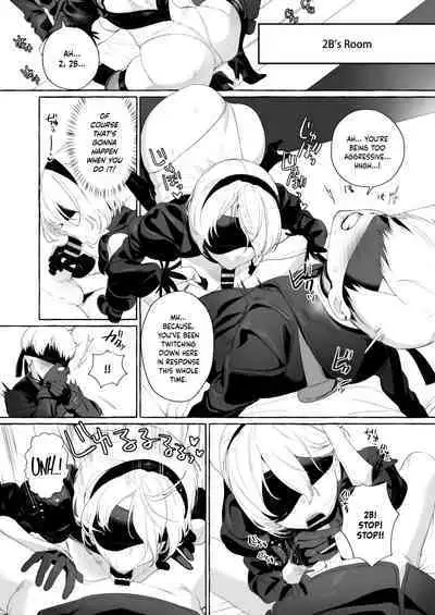 2B Model Sexaroid-ka Keikakusho｜2B Model Sexbot Conversion Project