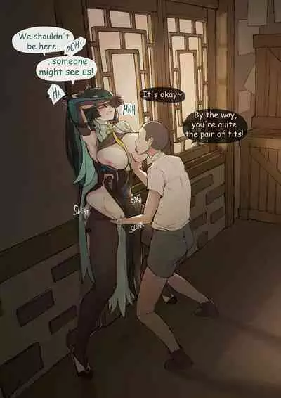 [Frozenspiderlily][Frzspiderlily] Xianyun - Back alley(text) | 閑雲 - 后巷 (Genshin Impact) [无修] [English]