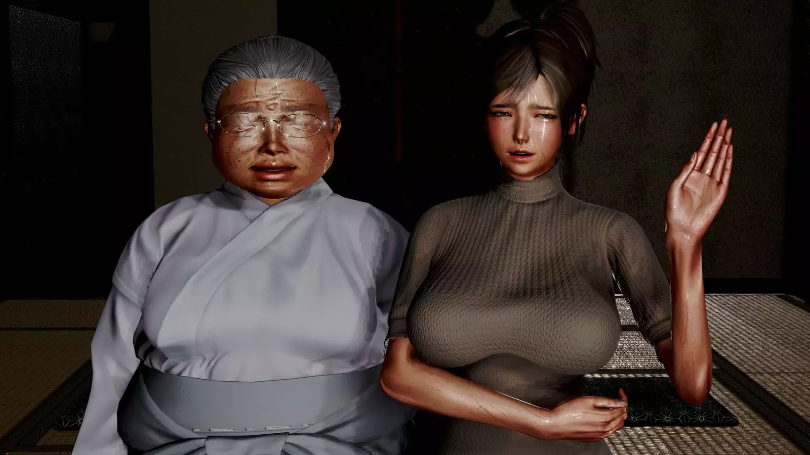 ugly lesbian mother in law fuck beautiful wife