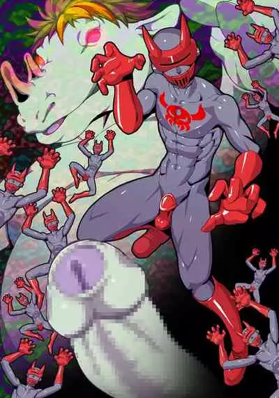 [Giman no Hakoniwa] Kaijin shirei no sentouin | Monster in Command