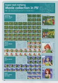 Super Real Mahjong Visual Fan Book Perfect Collection