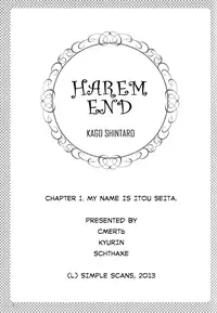 [Kago Shintarou] Harem End [English]