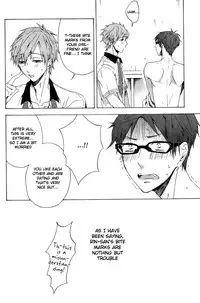 (Renai Jiyuugata! entry4) [iroiro (Mizore)] Warui Kuse (Free!) [English] [Holy Mackerel]