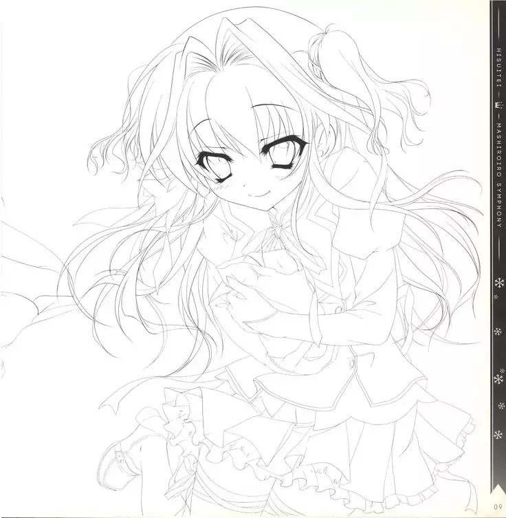 Mashiro-Iro Symphony illustration art book